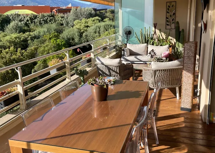Vue Epoustouflante Appartement Propriano (Corsica)